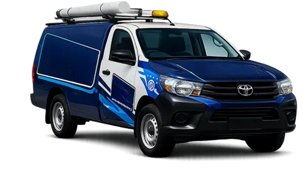 Licensed plumber van servicing Lane Cove