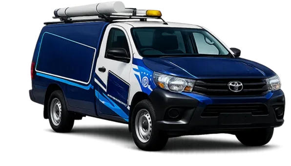 Service van on its way to a Lane Cove job